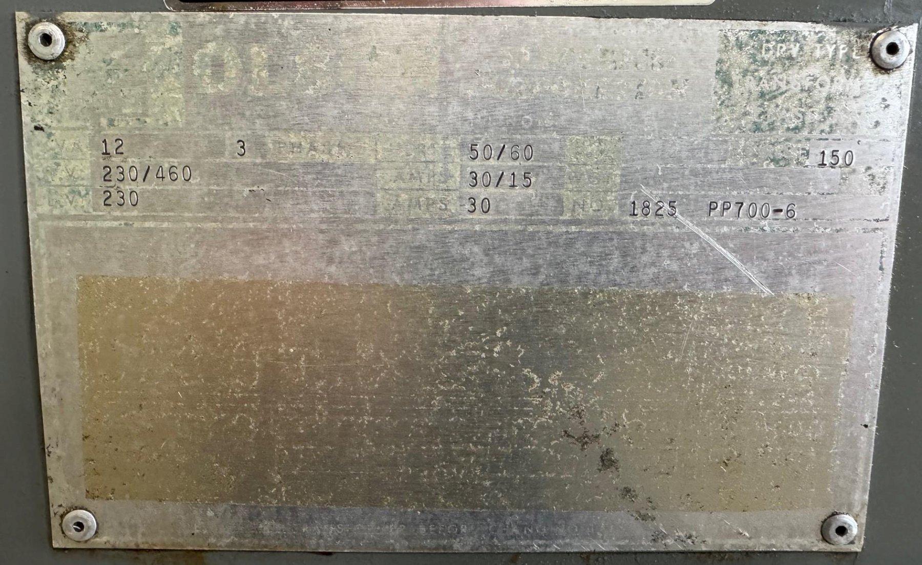 12 KVA 230/460 Primary, 230 Secondary, Olson, transformer, 3-phase - Image 7