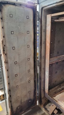 36" width x 36" L x 60" H Steelman #353BA-C, gas-fired burn-off oven, 120 V. - Image 4