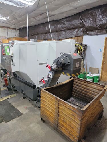 Haas #ST-20T, cnc lathe, 31.7" swing, 10" chuck, 20 HP, 4k RPM, tailstock, parts catcher, Chip Conv., 12 - Image 8