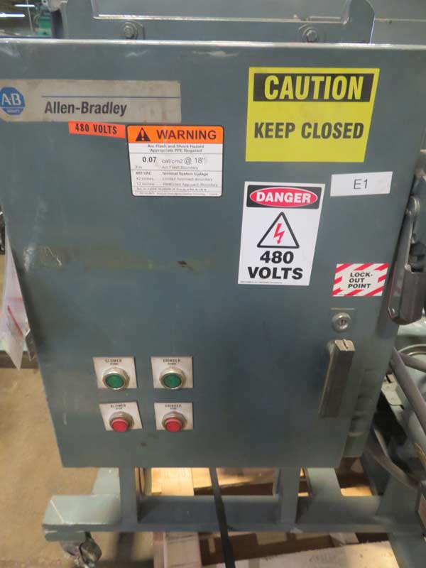 PCI, Cutter, 2 HP w/ blower & Control - Image 5