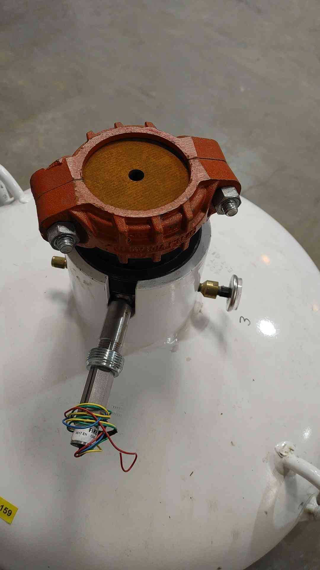 487 lbs. Fike, Clean Agent Fire Suppression Tank, FM-200 - Image 9