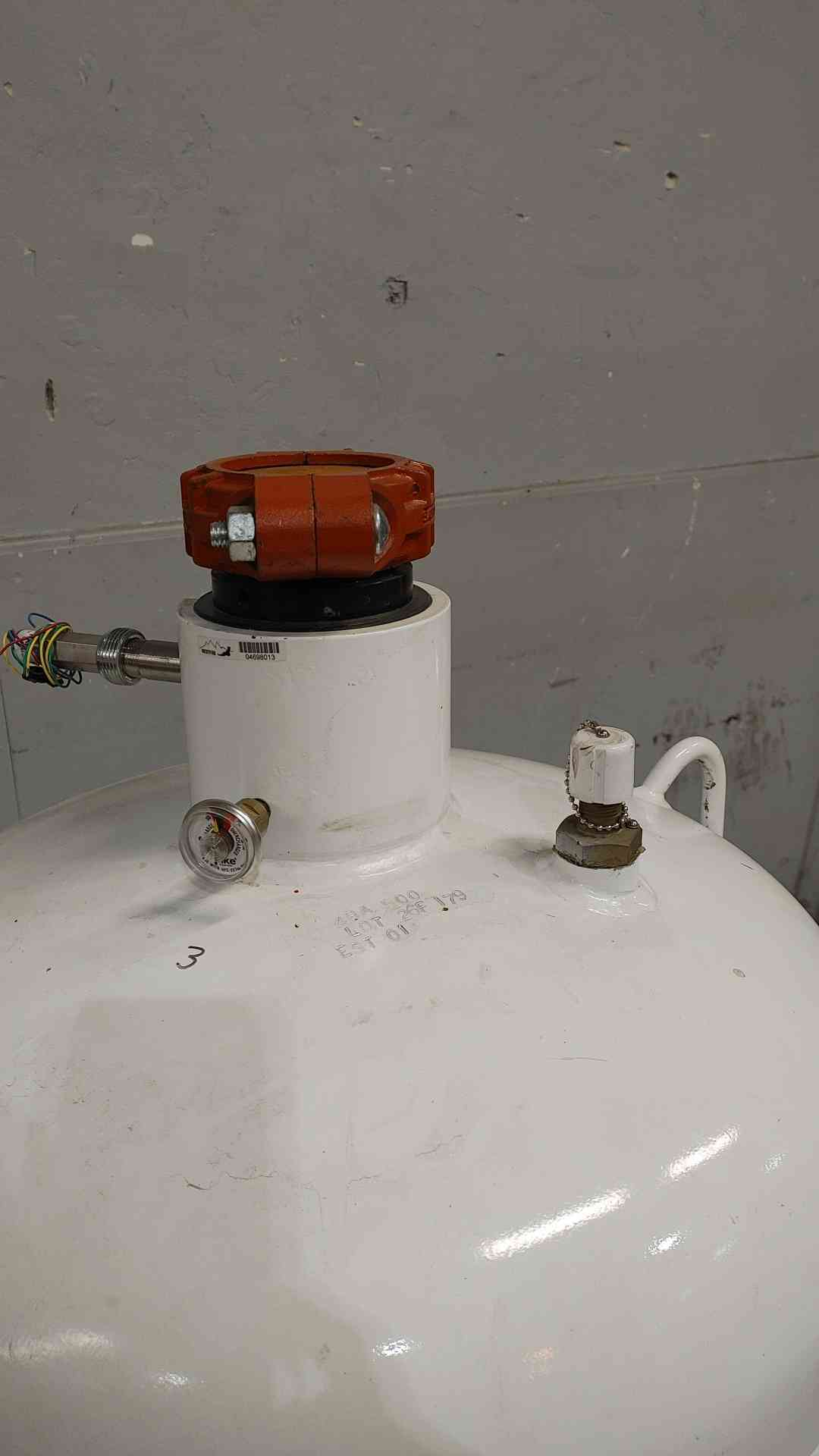 487 lbs. Fike, Clean Agent Fire Suppression Tank, FM-200 - Image 10