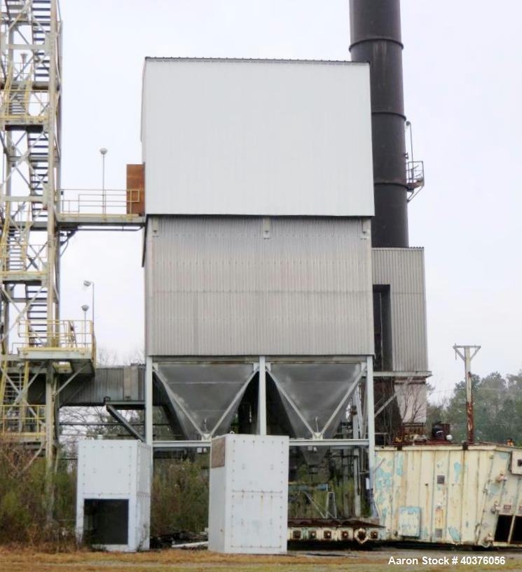 6256 sq.ft. Zurn #A-ZJ-270-14.75, pulse jet bag house, 6' diameter x 14.75' High Temp Nomex Bags, spares - Image 2