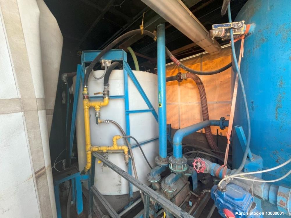 226 sq.ft. Alar #Auto-Vac-6120, Rotary Vacuum Drum Filter, 6' x 12', Trailer-Mounted Mobile Dewatering System - Image 7