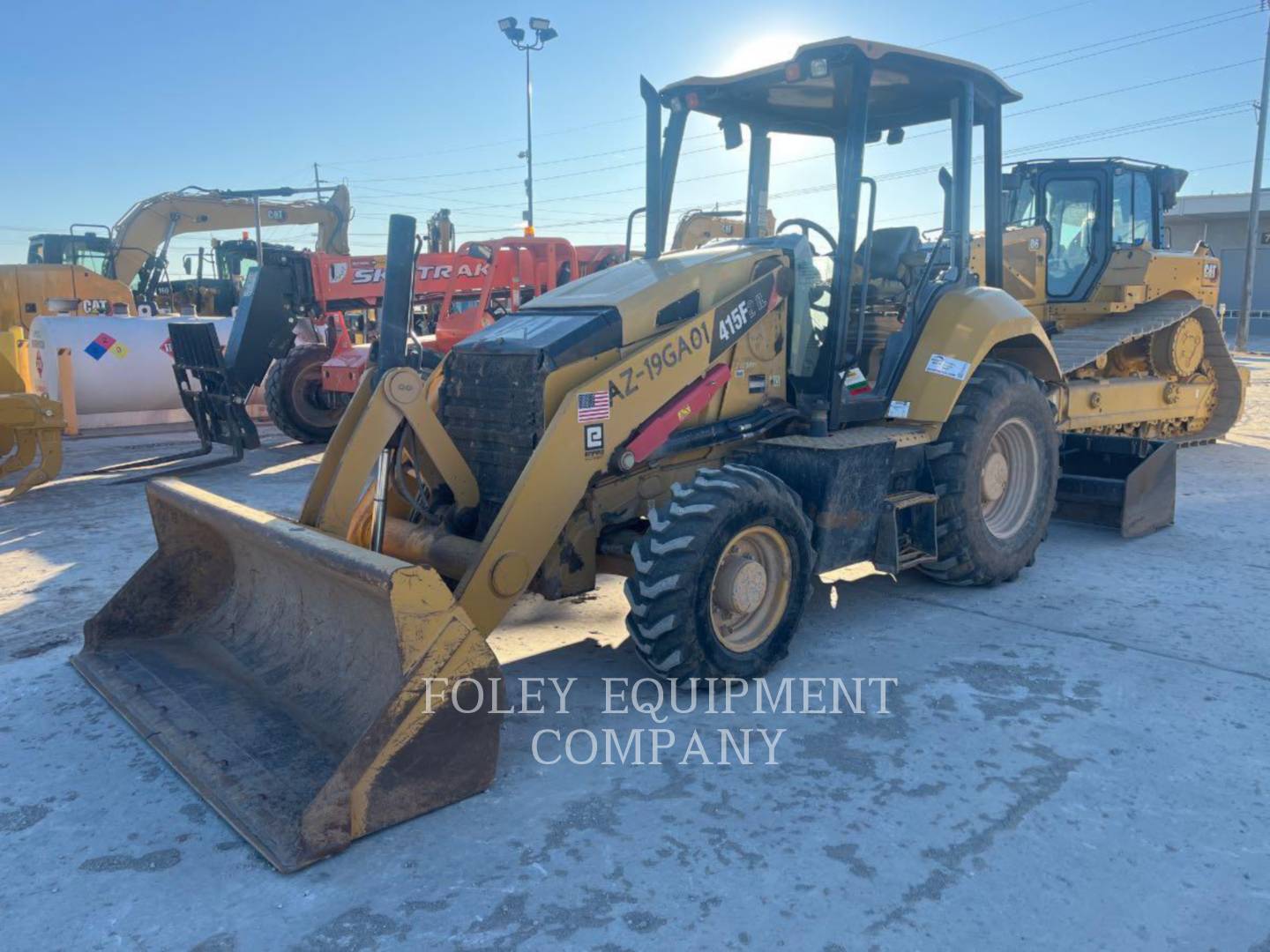 Cat 415F2ILO, Backhoe Loader, 3465 hours, S/N: PF401282, 2020 - Image 1