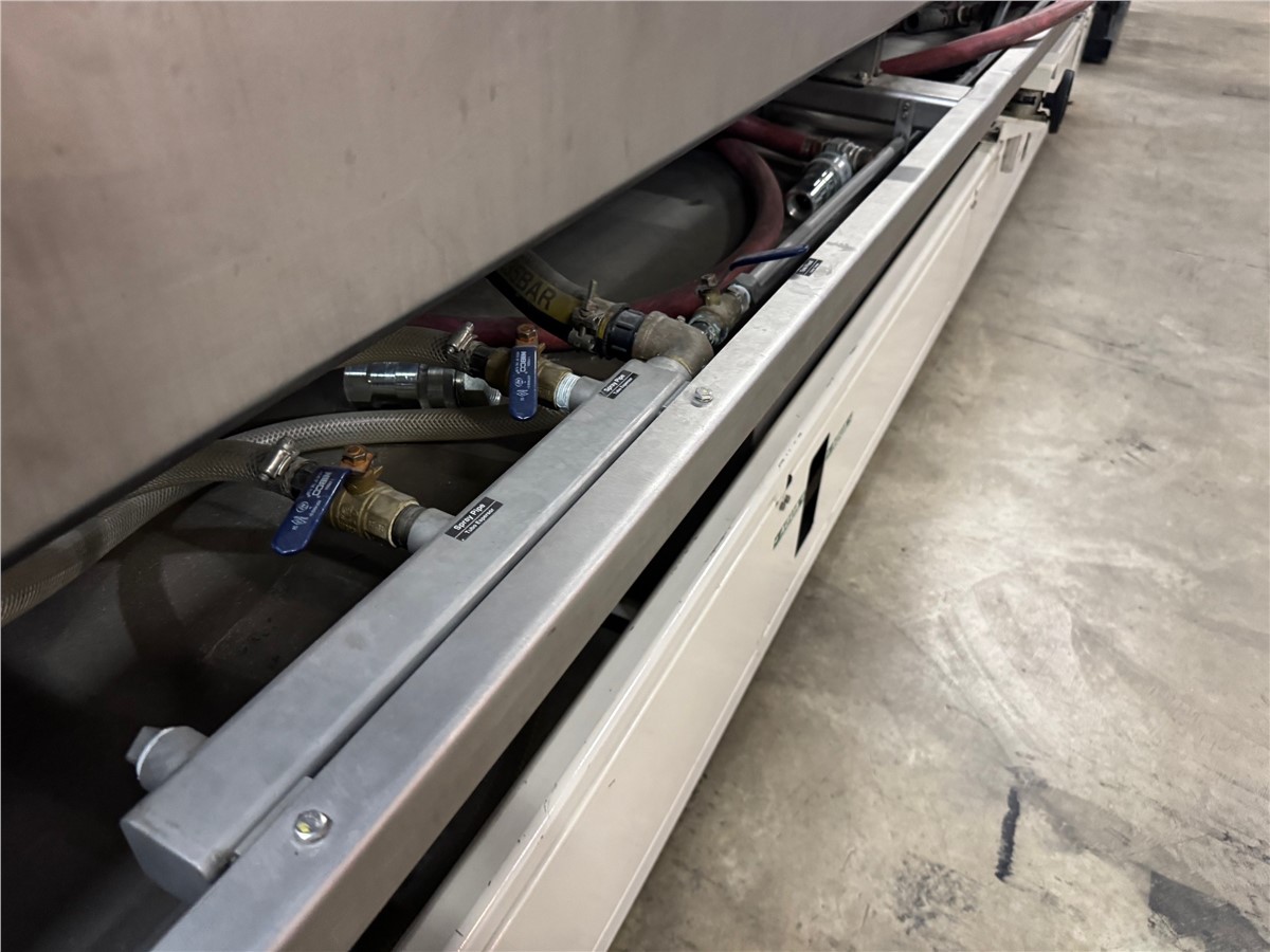 Conair #HTMP-24-5, 24' multi-pass vacuum cooling tank, 5 compartments, 2 HP vacuum/recirculation pumps - Image 2