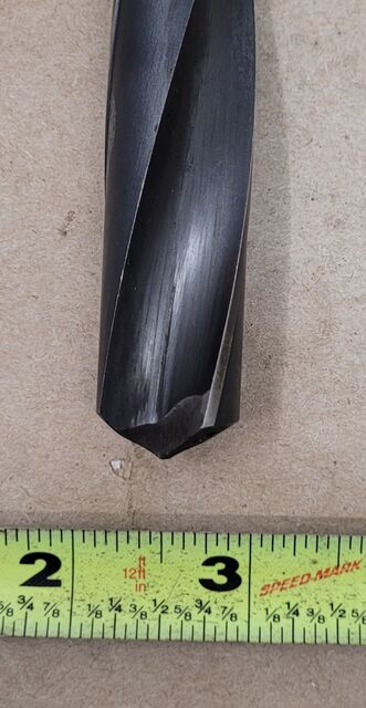 Cle-Forge 55/64" HSS, twist drill, 10.5" OAL - Image 5