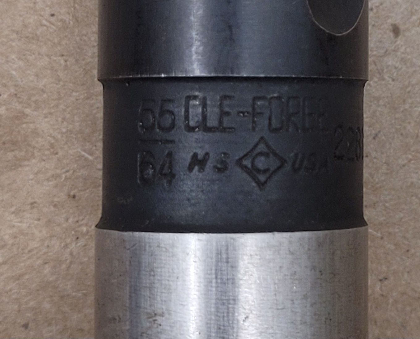 Cle-Forge 55/64" HSS, twist drill, 10.5" OAL - Image 9