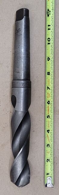 Morse USA 1-13/32" HSS, twist drill, 12" OAL, 4MT shank - Image 2