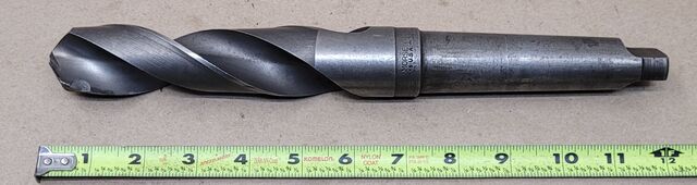 Morse USA 1-13/32" HSS, twist drill, 12" OAL, 4MT shank - Image 5
