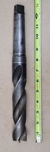 Morse USA 1-3/8" HSS, twist drill, 13" OAL, 4MT shank - Image 2