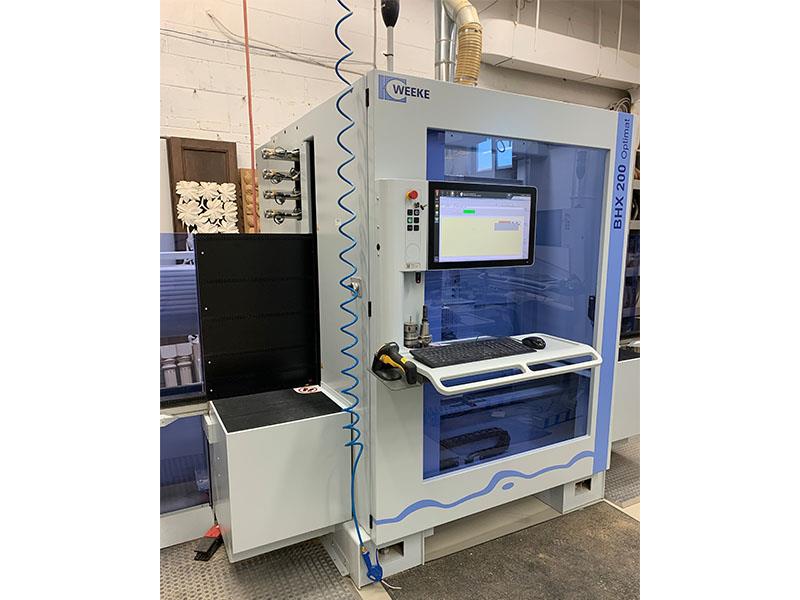 Weeke #BHX-200, CNC Vertical Machining Center, 120" X, 49" Y, 3.1" thickness, Weeke Powertouch, 600 Volt, 2017 - Image 1