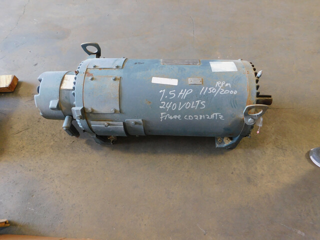 7 HP 1150/2000 RPM GE Allen-Bradley #5CD3, DC, 240 Volts, TENV, Shunt, CD2812ATZ - Image 4