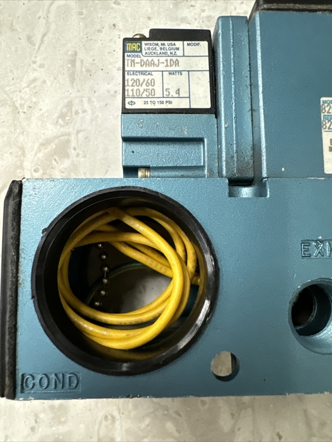MAC #82A-AC-BKA-TM-DDAP-1DA, Pneumatic Valve, unused - Image 4