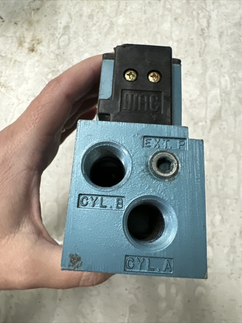 MAC #82A-AC-BKA-TM-DDAP-1DA, Pneumatic Valve, unused - Image 5