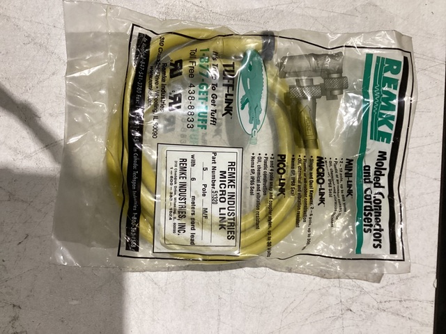 REMKE CONNECTOR AND CORDSET 51320 NEW - Image 1