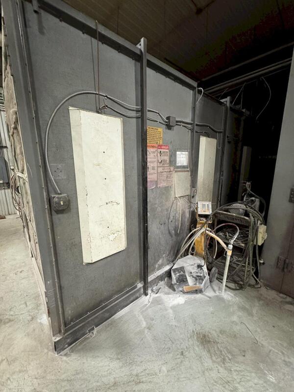 Global, Spray Booth, 100" x 116" x 183", Nordson collector, Gema guns 2x - Image 4