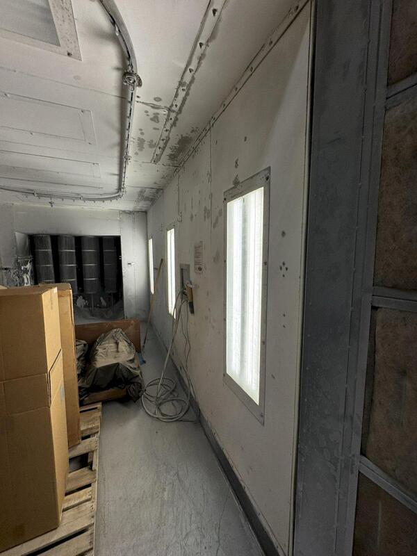 Global, Spray Booth, 100" x 116" x 183", Nordson collector, Gema guns 2x - Image 7