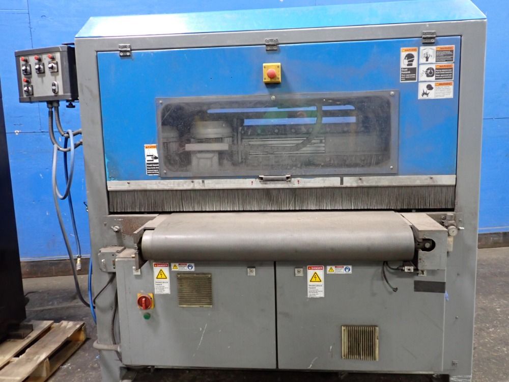 Loewer #DM4TD1000, Deburring Machine, 40", MicroAir cleaner, 480 V., - Image 3