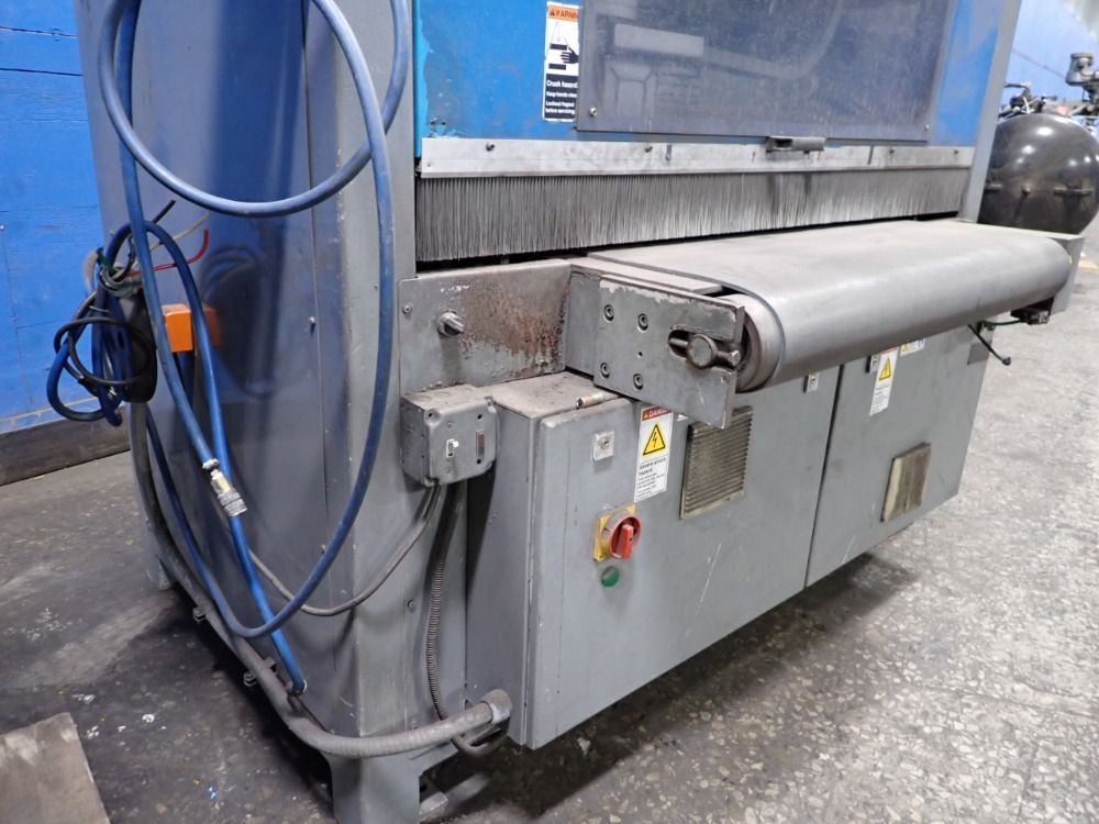 Loewer #DM4TD1000, Deburring Machine, 40", MicroAir cleaner, 480 V., - Image 6