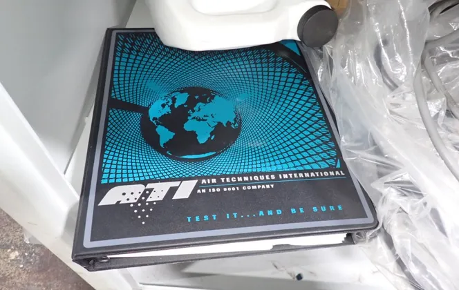 Air Techniques #100S, Salt Based Automated Filter Tester, 115/230 V., 2014 - Image 8