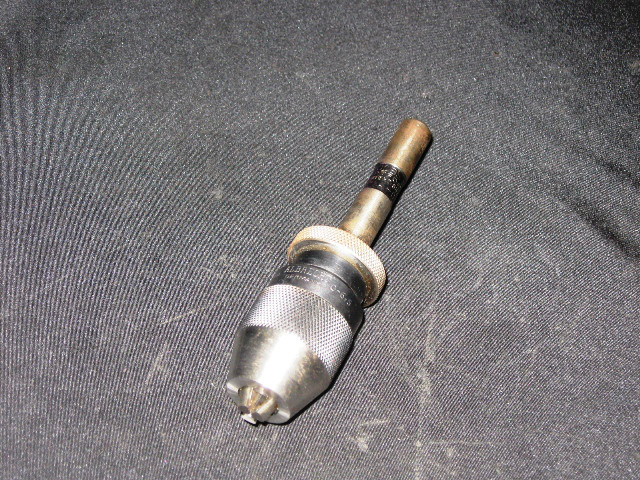 Albrecht #C50-J1, 0-3/16" keyless drill chuck, 1/4" Arbor J1 mount - Image 1