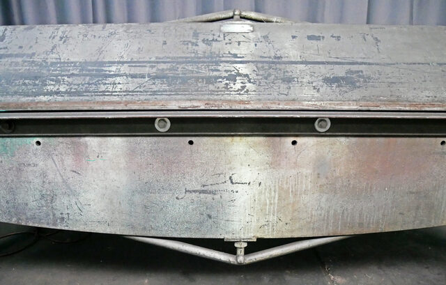 16 gauge x 8' Whitney Jensen #816, Combination Roller-Bearing Bending Brake, 97" overall, 1/4" reverse bend - Image 5