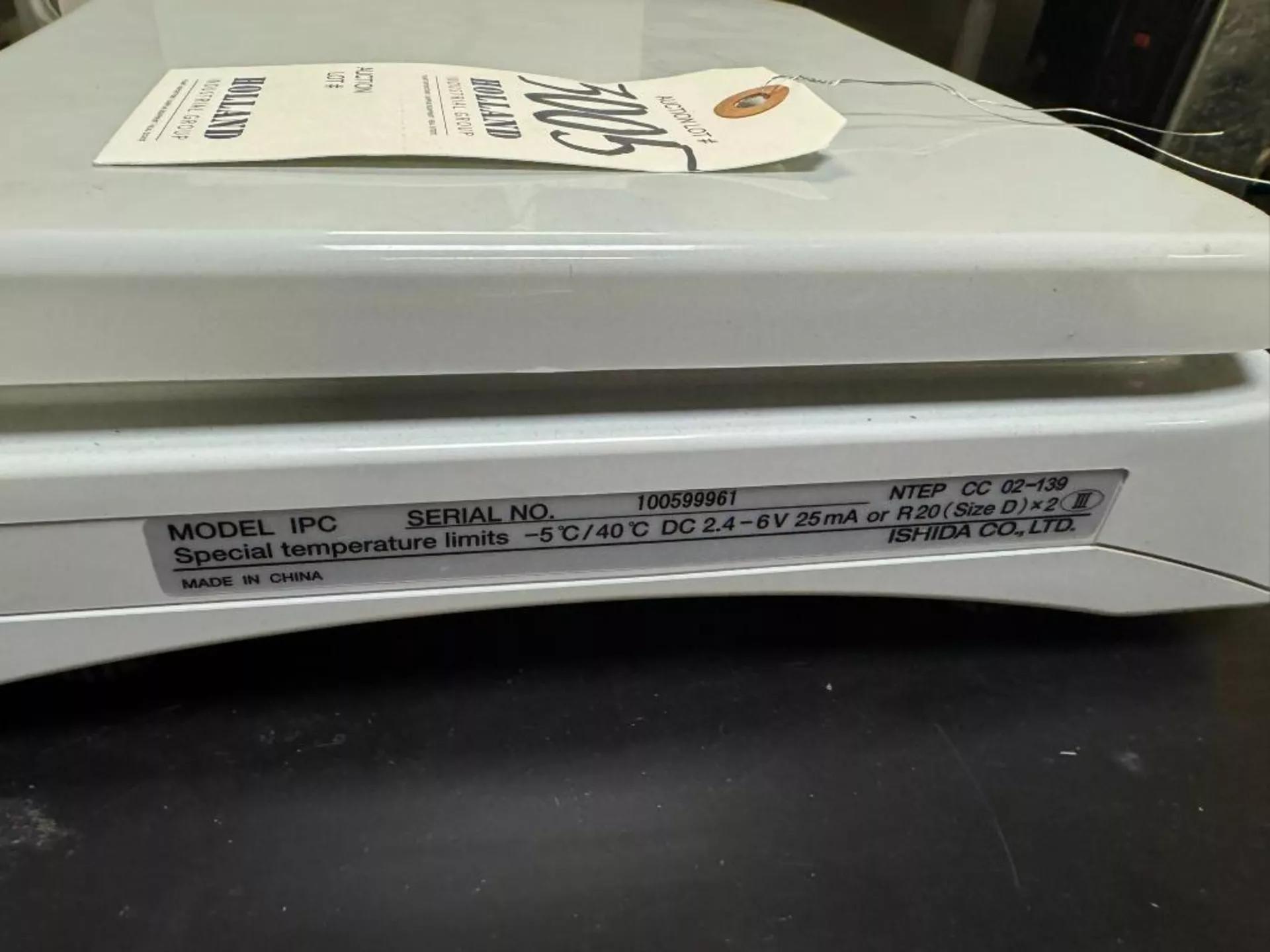 Ishida #IPC, Portable Bench Scale, DC 2.4-6 V. - Image 2