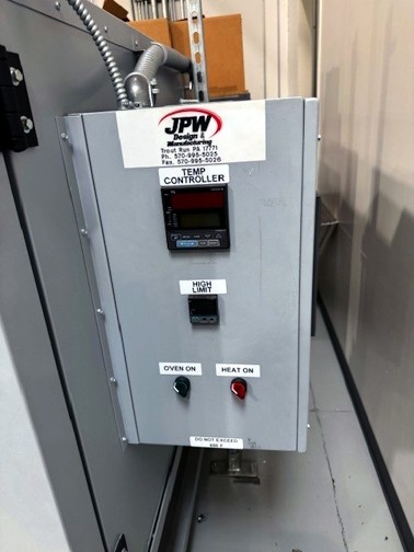 36" width x 36" H x 36" L JPW, 500°F, electric - Image 4
