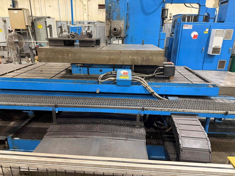 5" Lucas CNC table type Boring Mill, 60" x 144" table, X-132', Y-72", 4th Axis Rotary Table, Aero Space - Image 2