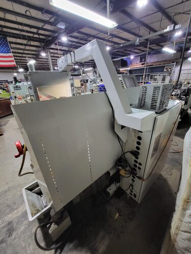 Haas #TL-2, CNC Lathe, 16" swing, 16" diameter x 48" L max, 10" chuck, 2000 RPM, 12 HP, 3" bore, tailstock - Image 7