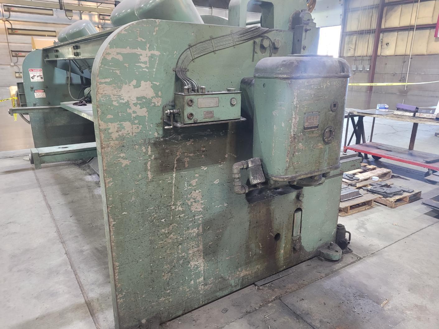 3/8" x 14' Cincinnati Shaper # 4314, power squaring shear, 1-1/8" x 5" x 172" knike, 1965 - Image 6