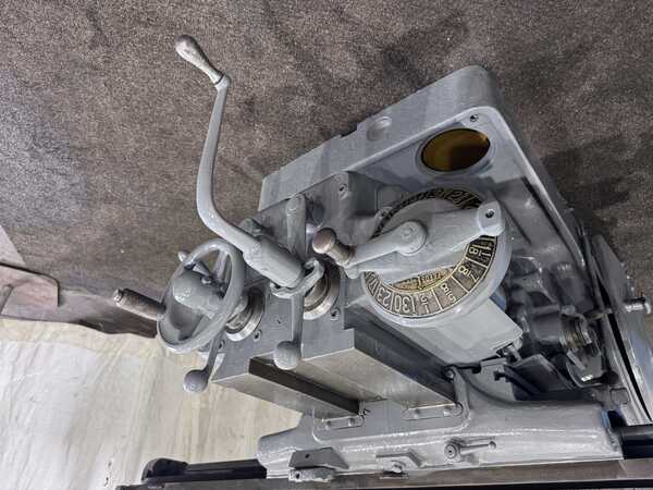 Kearney & Trecker #2K, plain horizontal milling machine, 56" x 12" table, dual controls, overarm support, 7.5 - Image 3