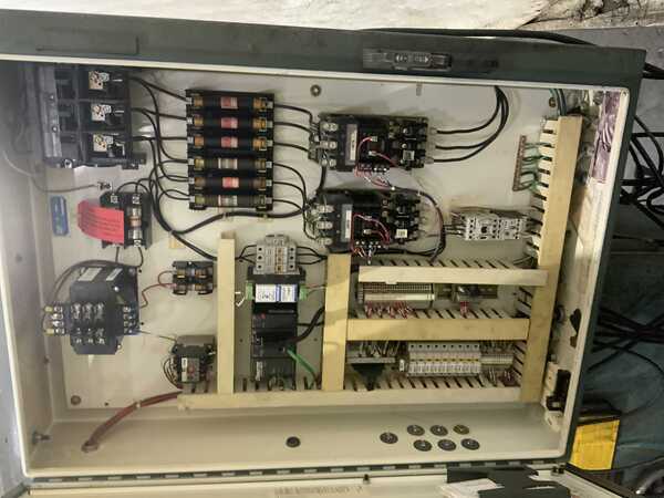 20 Ton, Denison #F3H20-Spec, C-frame hydraulic press, touch screen controls, dual thumb slots - Image 7