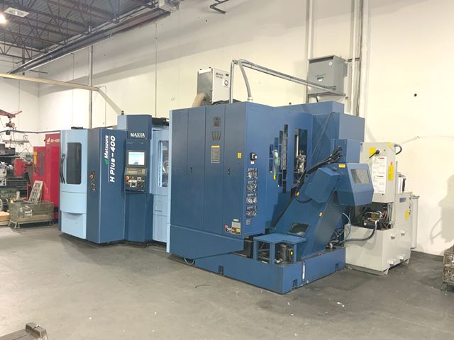 Matsuura #H.Plus-400-PC6, Fanuc 31i Control, 20000 RPM, 120 automatic tool changer Matrix tool changer, Cat - Image 1
