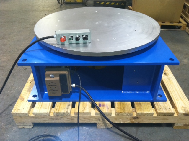 6000 lb. KEC Inc., flat turntable - Image 2