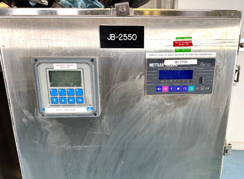 400 gallon Precision Stainless Equipment, Stainless Steel reactor / fermenter, 45 psi / FV @ 300°F, jacket - Image 7