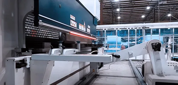 187 Ton, Trumpf #TruBend-5170-Cell-5000, hydraulic press brake, 10.5'OA, 107" between housing, 16" throat - Image 3