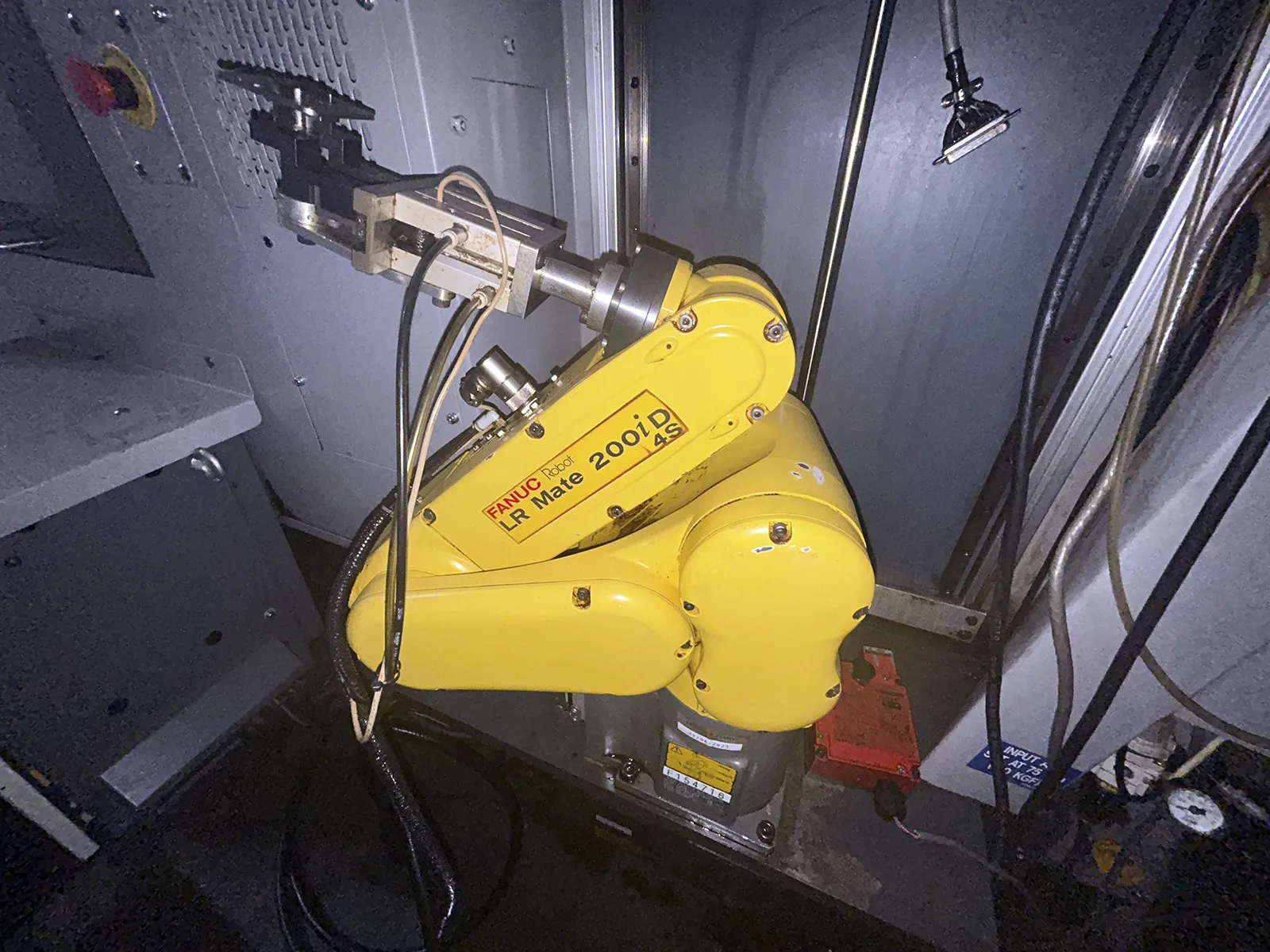 Tsugami #B0325-II, swiss type automatic screw machine, 12.6" length, robot, vibratory bowl feeder, Fanuc - Image 2