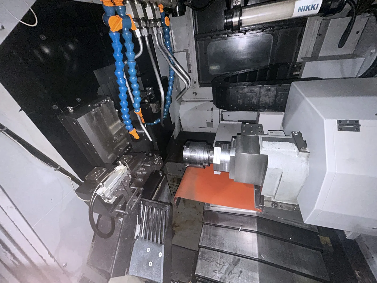 Tsugami #B0325-II, swiss type automatic screw machine, 12.6" length, robot, vibratory bowl feeder, Fanuc - Image 5