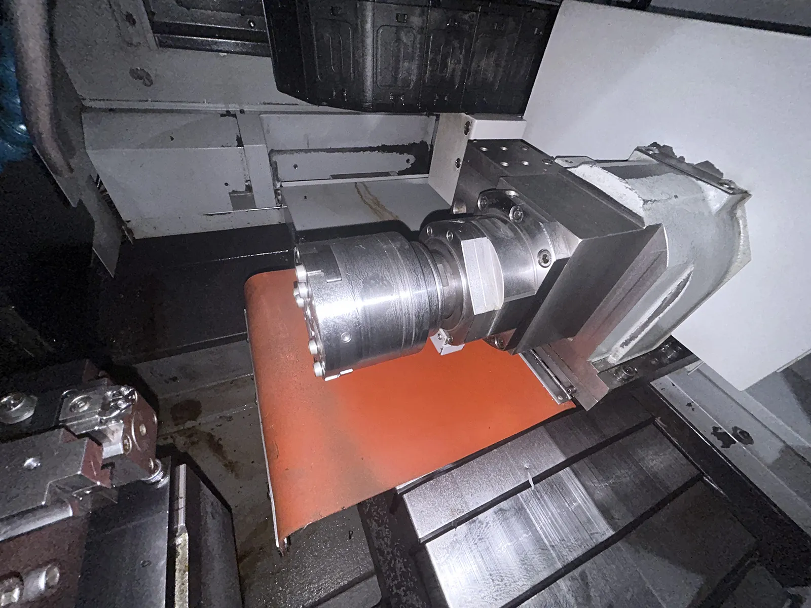 Tsugami #B0325-II, swiss type automatic screw machine, 12.6" length, robot, vibratory bowl feeder, Fanuc - Image 6
