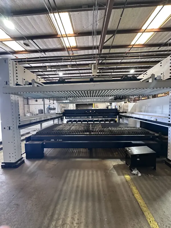 Trumpf #TruLaser-3040, fiber laser, 10000 watts, 6' x12'tbl., 157.5" X, 78.7" Y, 4.6" Z, dust collector - Image 4