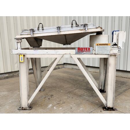 40" X 56" Rotex #3221A-AL/SS, Industrial Single Deck Vibratory Screener, 15.6 sq.ft. screen area, 50" - Image 2