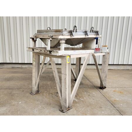 40" X 56" Rotex #3221A-AL/SS, Industrial Single Deck Vibratory Screener, 15.6 sq.ft. screen area, 50" - Image 3