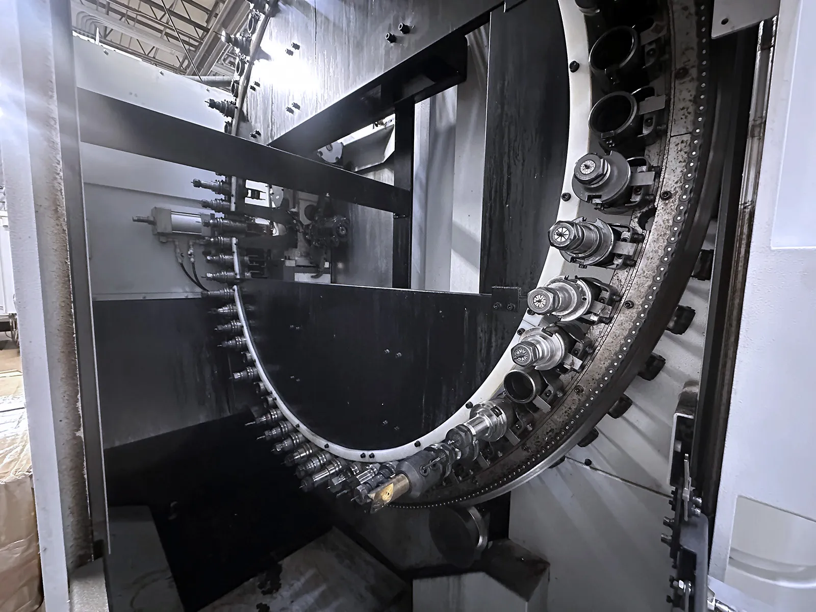 Mori Seiki #NHX-4000, CNC horizontal machining center, 60 automatic tool changer, 22" X, 22" Y, 26" Z, 12000 - Image 5