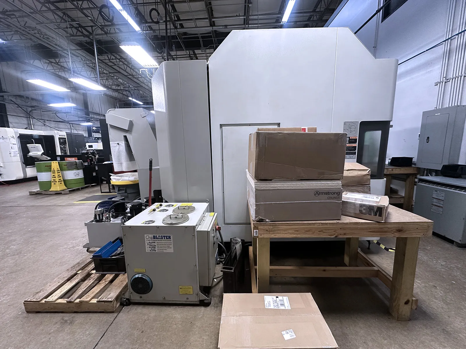 Mori Seiki #NHX-4000, CNC horizontal machining center, 60 automatic tool changer, 22" X, 22" Y, 26" Z, 12000 - Image 6