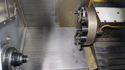 Haas #SL-20, CNC lathe, 3-jaw chuck, 2000 - Image 4