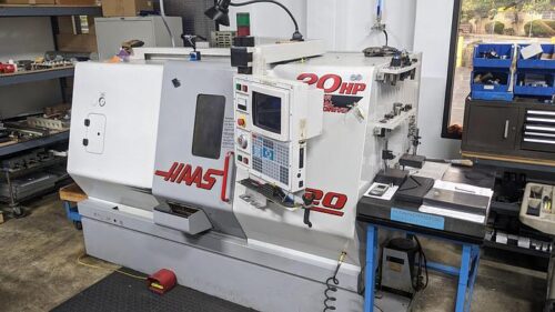 Haas #SL-20, CNC lathe, 3-jaw chuck, 2000 - Image 8
