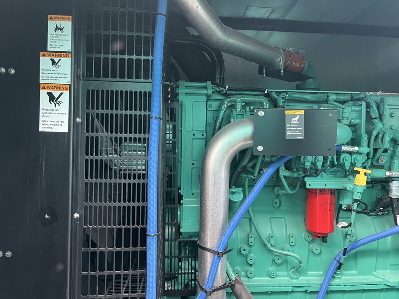 500 KW Cummins #DFEK, diesel generator set, 277/480 Volts, 3-phase, 755 HP @ 1800 RPM, QSX15-G9 engine, Tier - Image 10