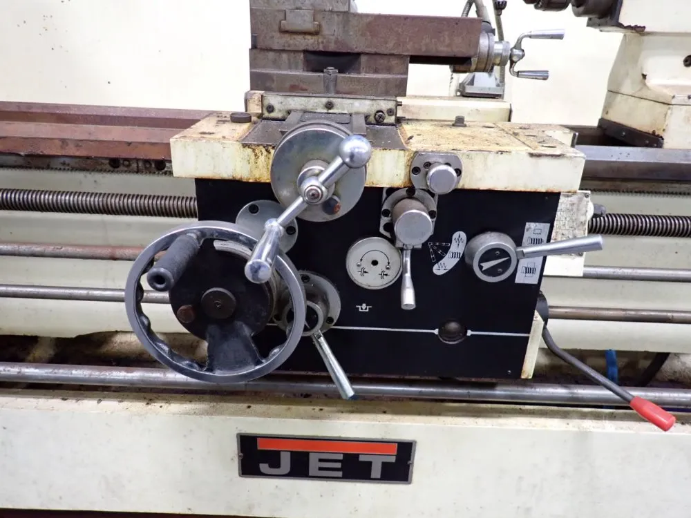 80" x 18" Jet #GH-1880ZX, Gap Bed Lathe, 3.5" bore, 3 jaw 10" chuck, 230/460 V., tailstock - Image 4